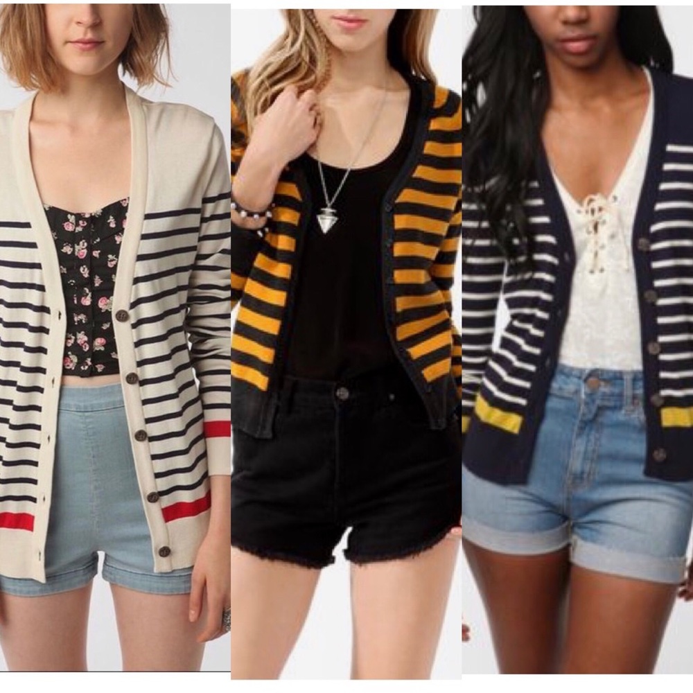 Urban Outfitters | BDG | Classic Striped Cardigan